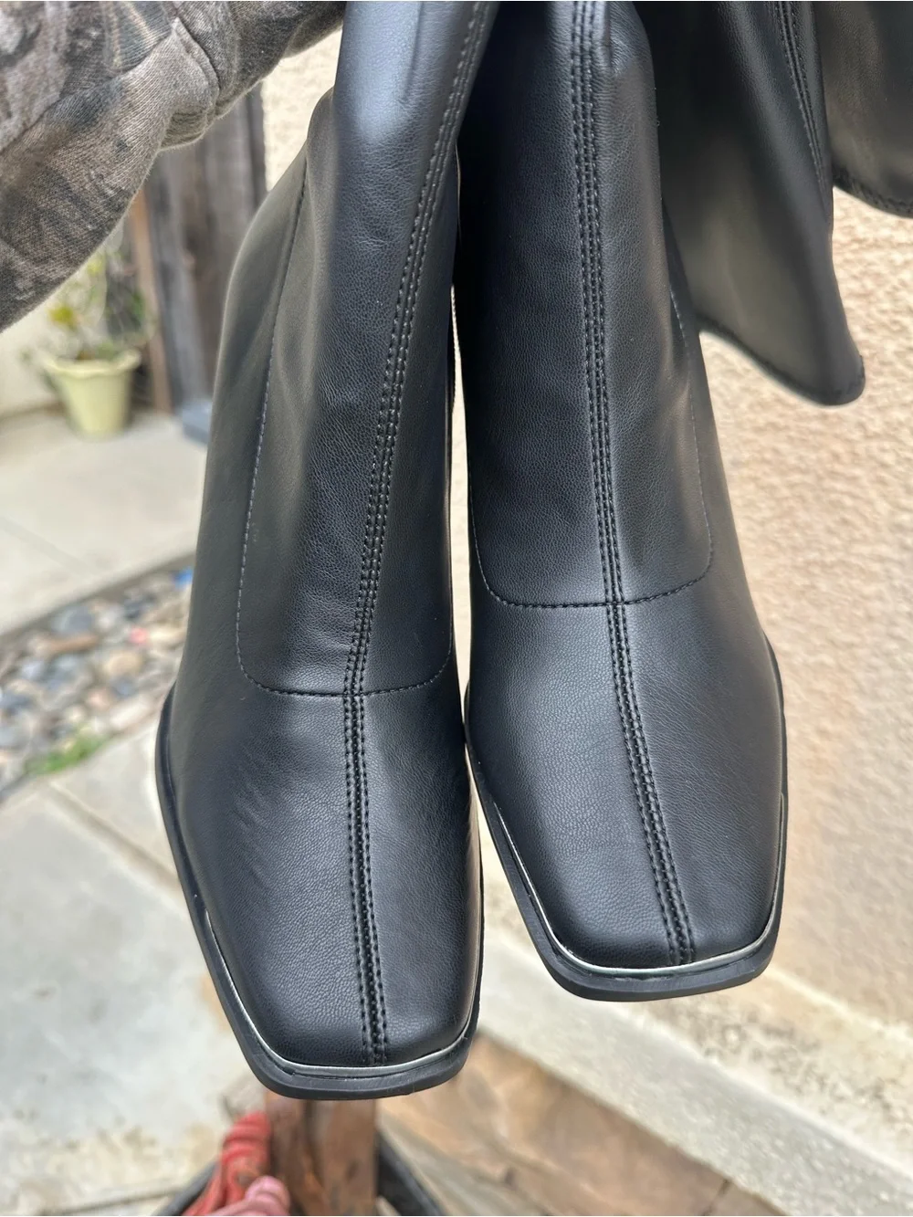 Bar lll Women's Black Knee-High Block Heel Boots